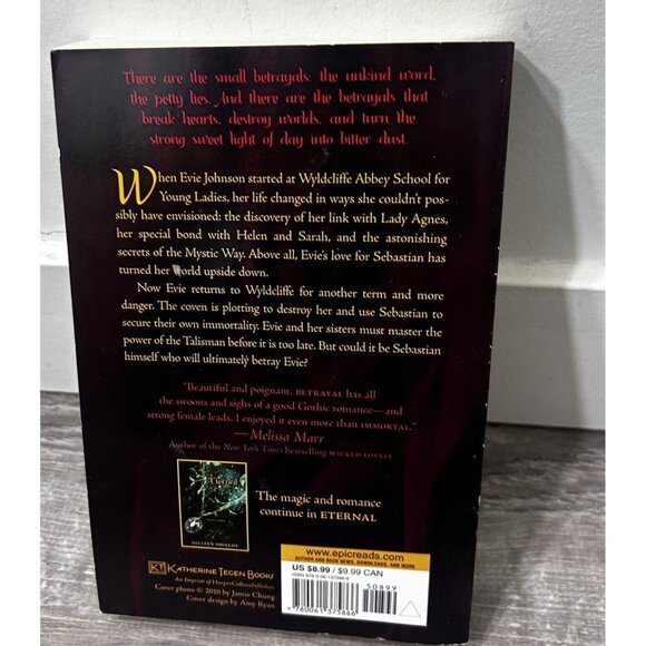 Betrayal Immortal Book 2 by Gillian Shields Paperback 2010 - Picture 4 of 4